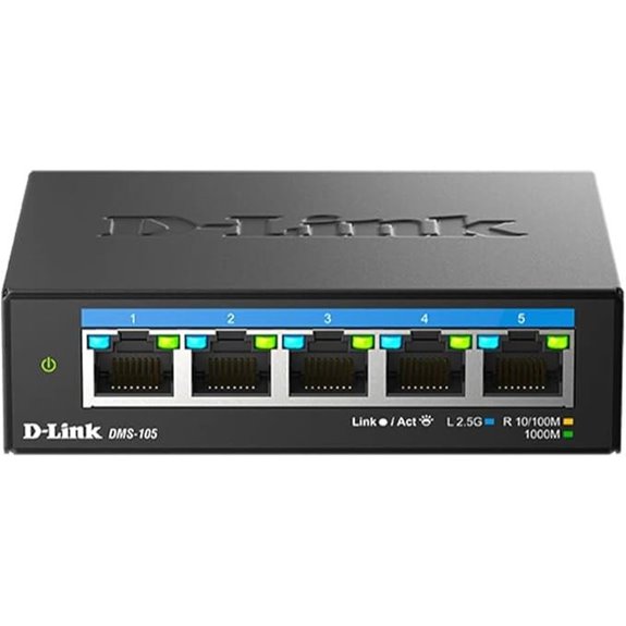 D-Link 5-Port 2.5G Unmanaged Gaming Switch