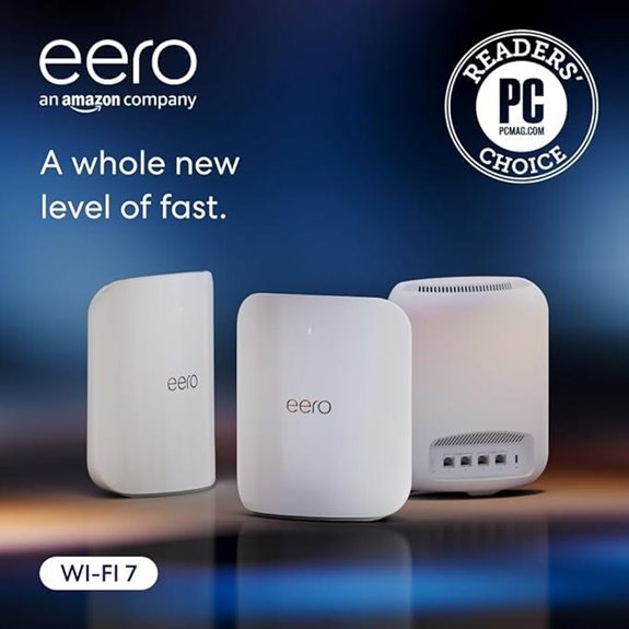 Amazon eero Max 7 Mesh WiFi System (3-Pack)