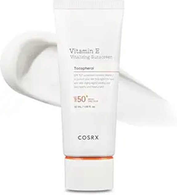high spf vitamin e sunscreen