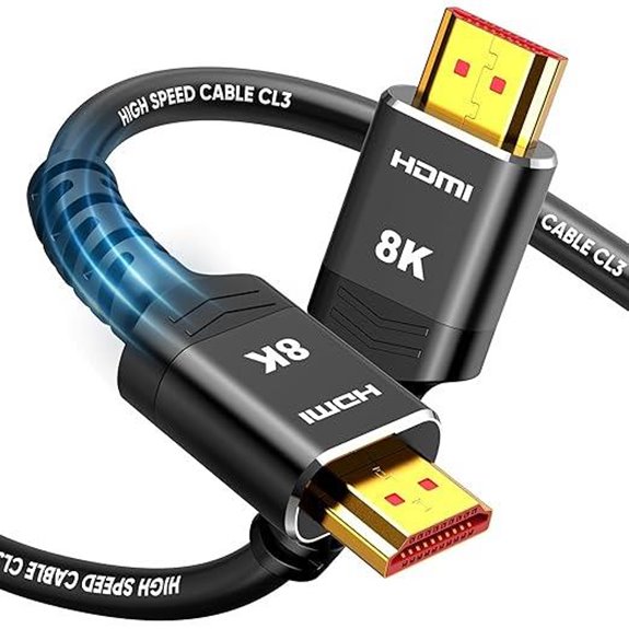 Highwings 15FT HDMI 2.1 Cable 4K/8K/10K Ultra High Speed