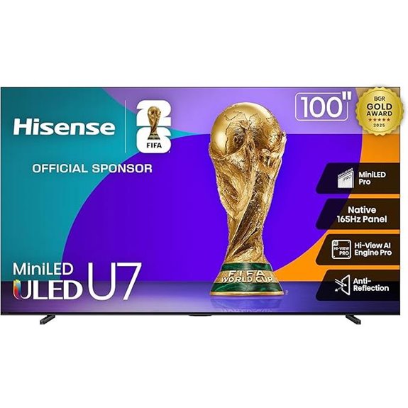 Hisense 100 U7 Mini-LED 4K Smart TV