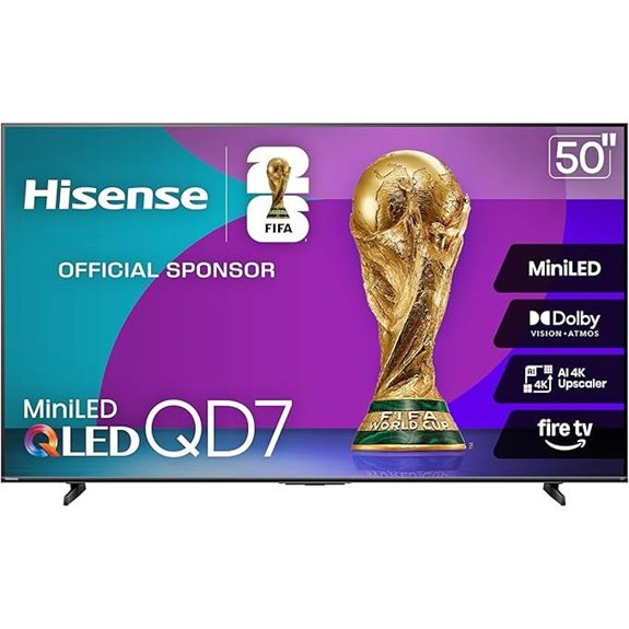 Hisense 50 QD7 Series 4K Mini-LED Smart Fire TV