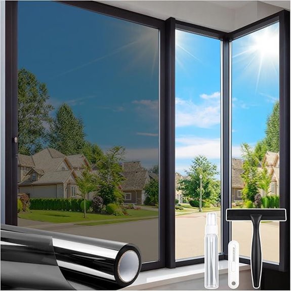 Homein Privacy Window Film with Tool 17.5x78.7 inch