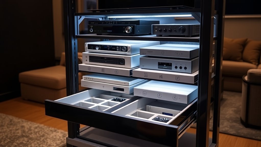 home theater storage essentials