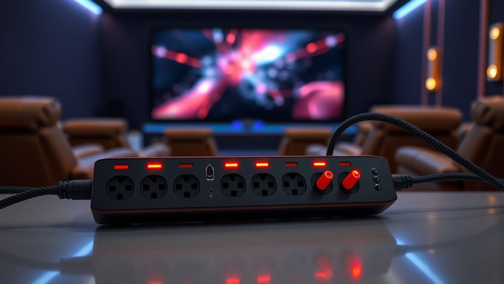 home theater surge protection