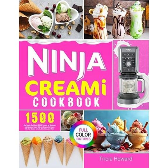 Ninja CREAMi Cookbook: 1500 Recipes for Ice Cream & More