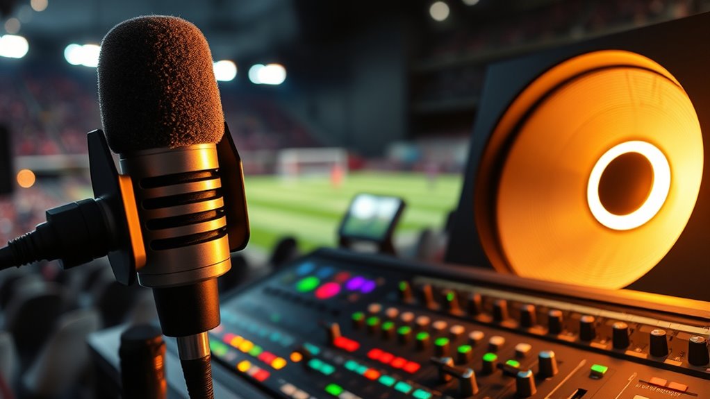 improve sports audio clarity