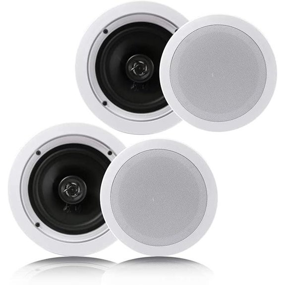 Pyle 6.5” In-Wall In-Ceiling Stereo Speakers