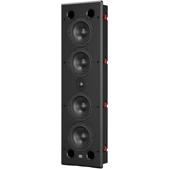 T69 MKII In-Wall LCR Speaker with Dual Woofers