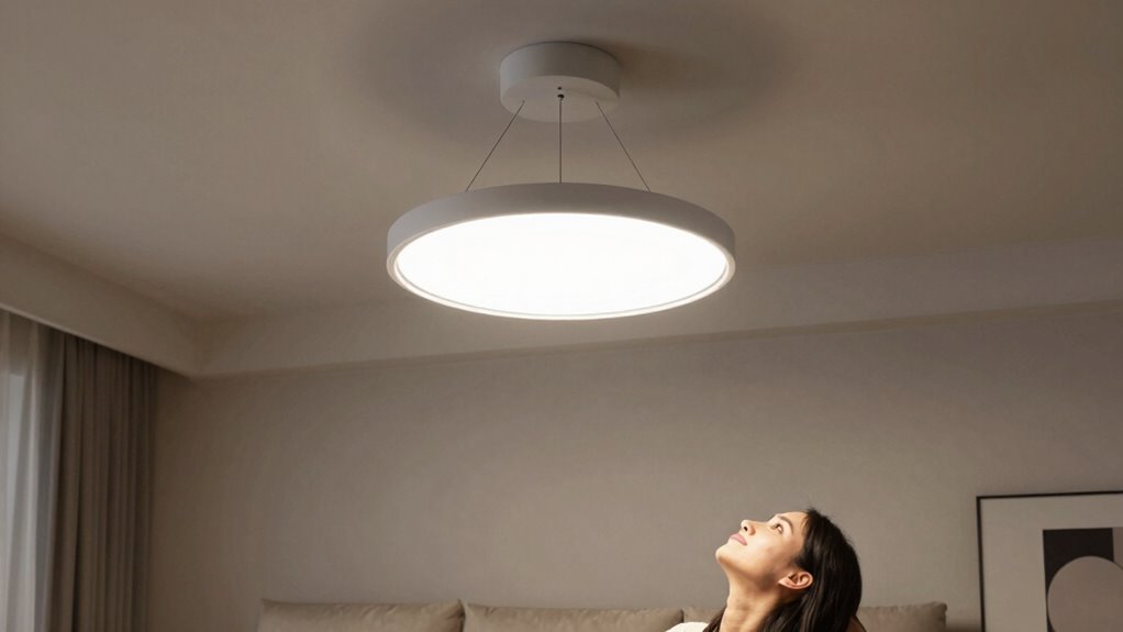 incorrect ceiling mount height