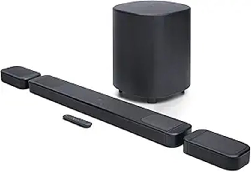JBL Bar 1000MK2 Soundbar with Surround Speakers