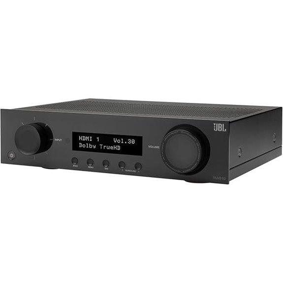 JBL MA510 5.2 Channel (75 Watt x 5) 8K AV Receiver (Black)