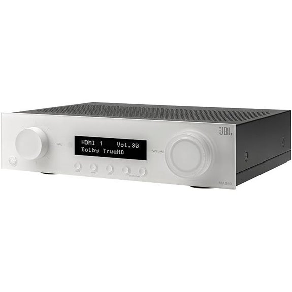 JBL MA510 5.2 Channel (75 Watt x 5) 8K AV Receiver (White)