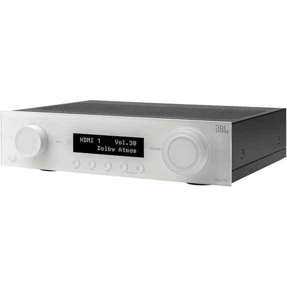 JBL MA710 7.2 Channel (110 Watt x 7) 8K AV Receiver (White)