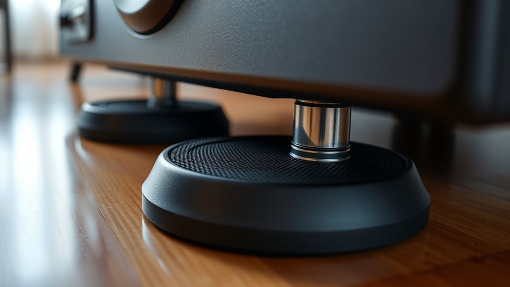 key factors for subwoofer isolation