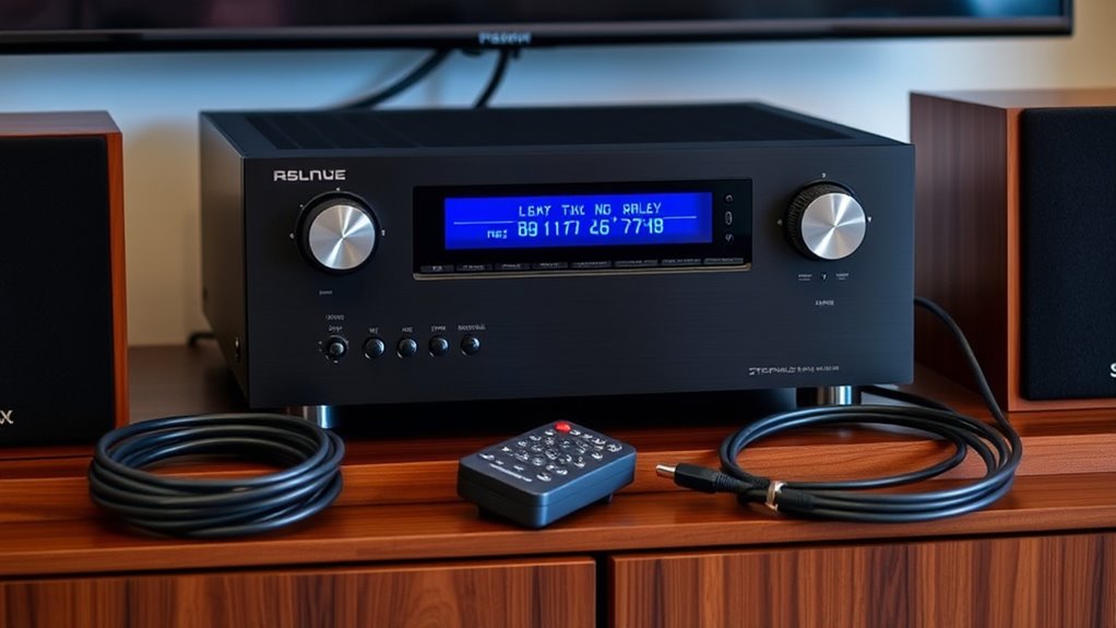 key home theater receiver factors