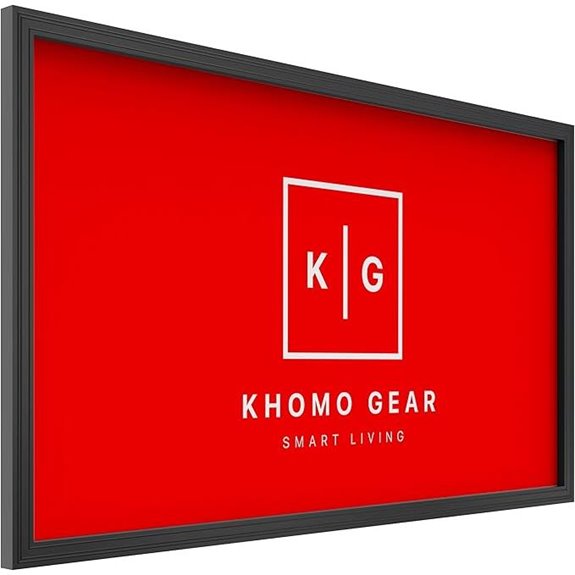KHOMO GEAR 100 Fixed Frame Projector Screen