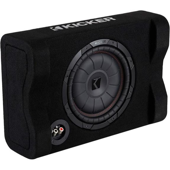 KICKER 48CVTDF102 CVTDF 10 Subwoofer in Down Firing Enclosure 2-Ohm