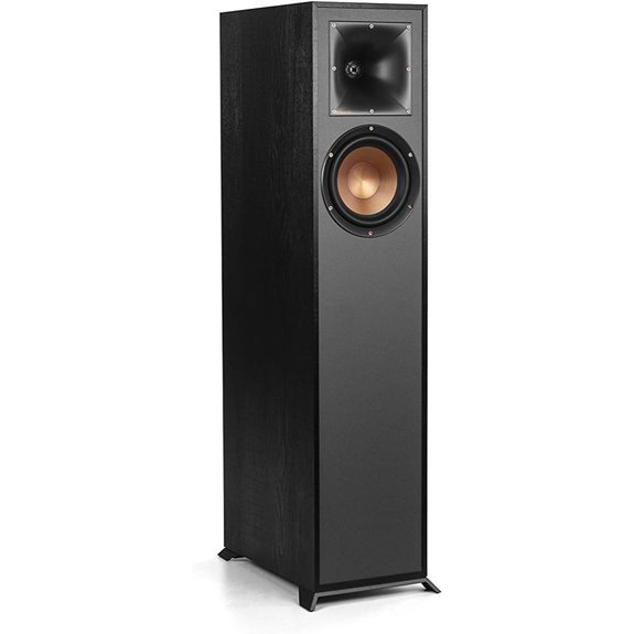 Klipsch R-610F Floorstanding Speaker Black