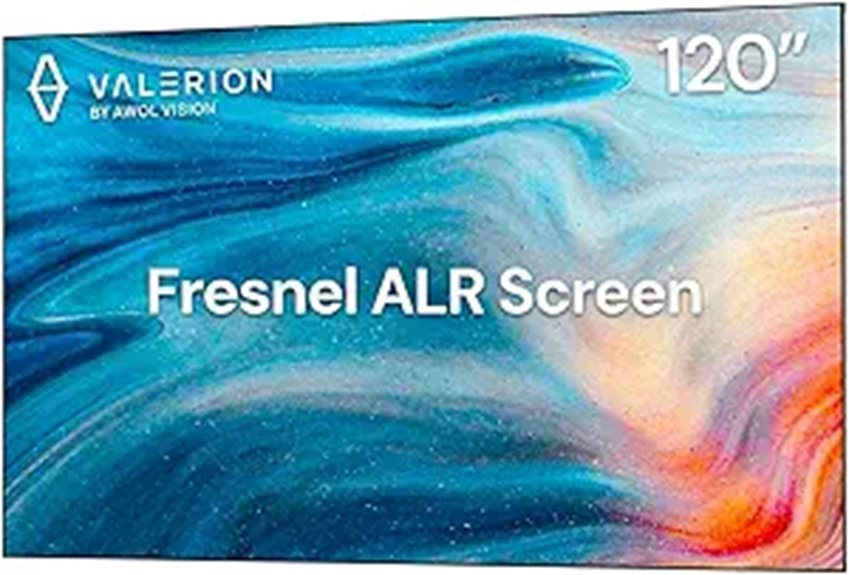 120-inch ALR Fixed Frame Projector Screen