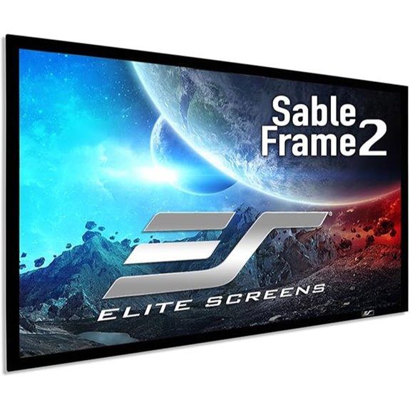 Elite Screens Sable Frame 2 135-Inch Fixed Projector Screen