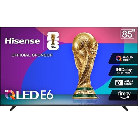 Hisense 85 E6 QLED 4K UHD Smart TV