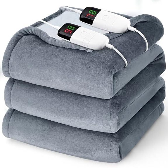 King Size Heated Electric Blanket with Dual Control