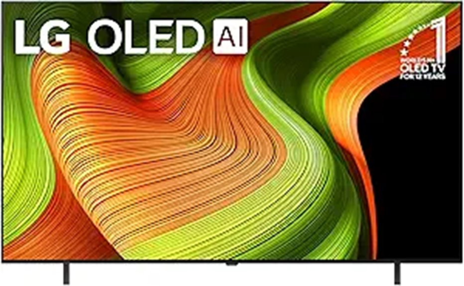 LG 65-Inch OLED 4K Smart TV with Dolby Atmos