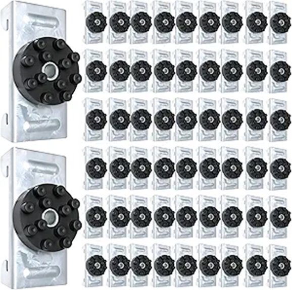 100 Pack Soundproofing Clips for Walls and Ceilings