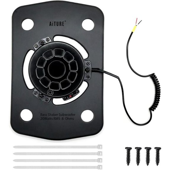 Subwoofer Tactile Bass Shaker for Large Surfaces