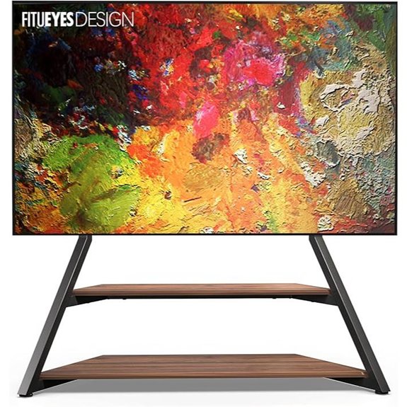 FITUEYES Large TV Floor Stand for 75-100 Inch TVs
