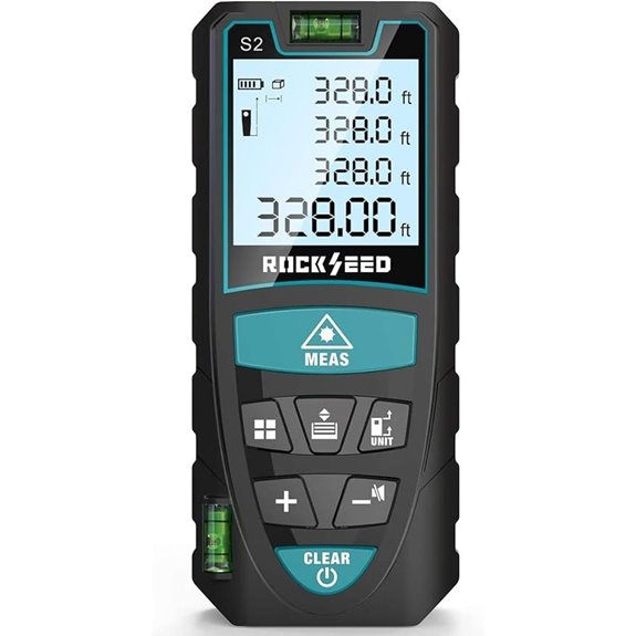 RockSeed Digital Laser Distance Meter with Levels