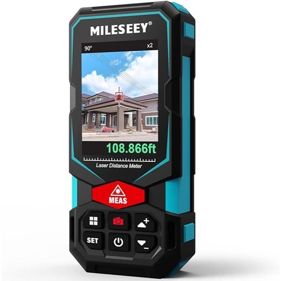 MiLESEEY 330Ft Laser Distance Meter with Camera