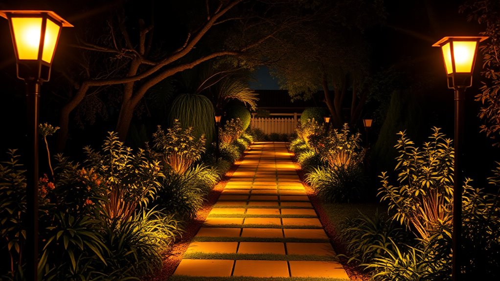 layered warm balanced lighting