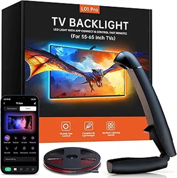 FFJ TV LED Backlight with Sensor and App Control