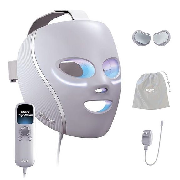 Shark CryoGlow LED Face Mask with LED Therapy
