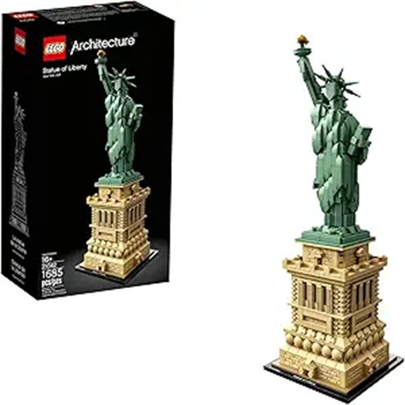 LEGO Statue of Liberty Architecture Model Set