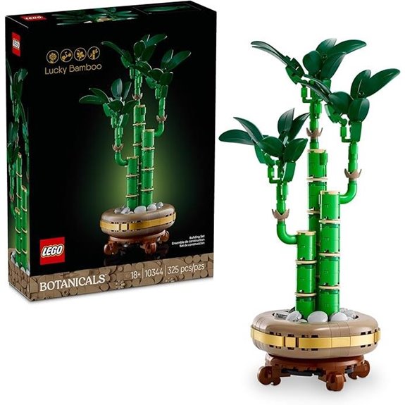 LEGO Botanicals Lucky Bamboo Indoor Decor Set