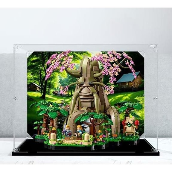 Acrylic Display Case for Lego Zelda Deku Tree
