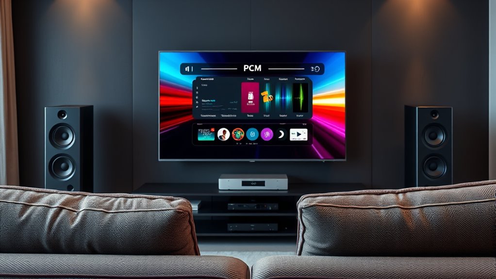 limited stereo sound depth