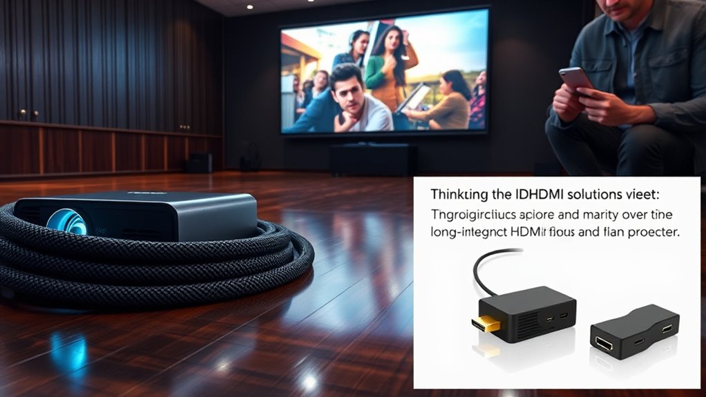 long distance hdmi signal quality