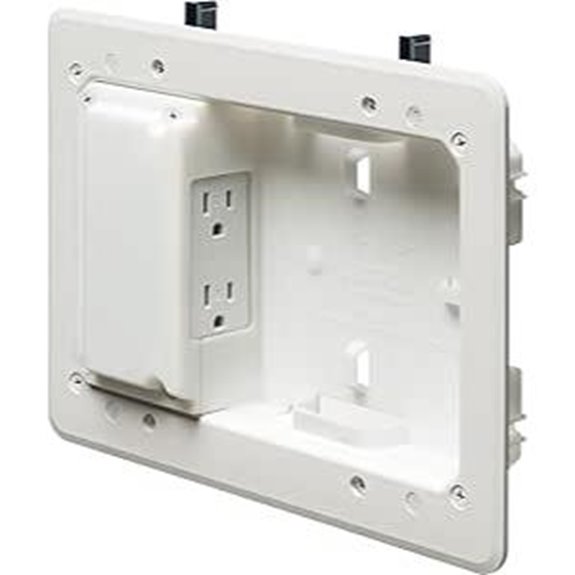 Arlington TVL508-1 Low Profile TV Wall Box