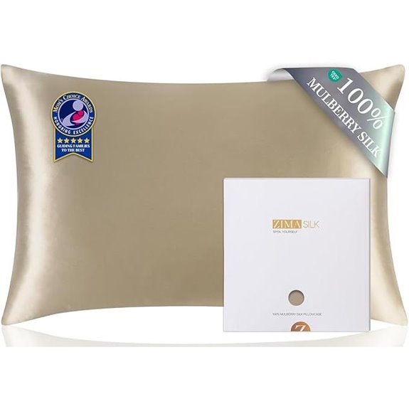 ZIMASILK 100% Mulberry Silk Pillowcase for Hair & Skin