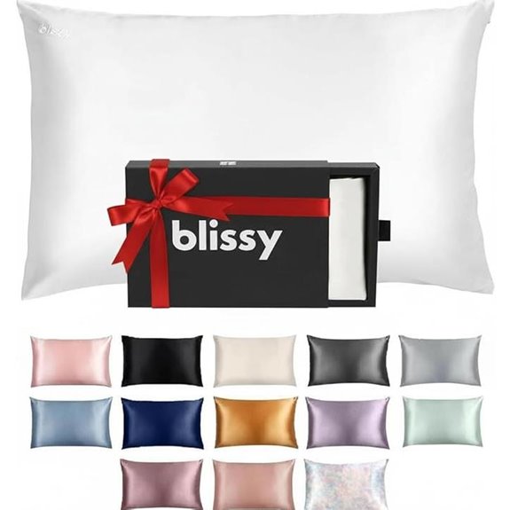 Blissy Silk Pillowcase for Hair & Skin Queen/King
