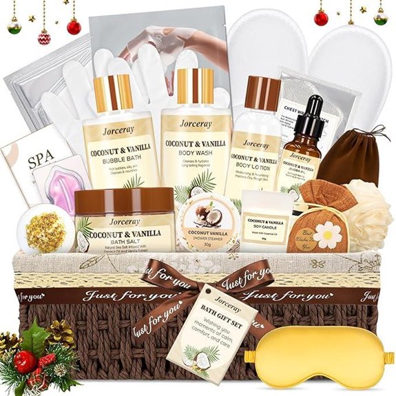 luxury spa gift basket