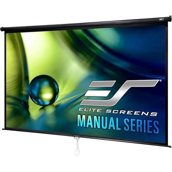 Elite Screens Manual Series 150 Pull-Down Projector Screen