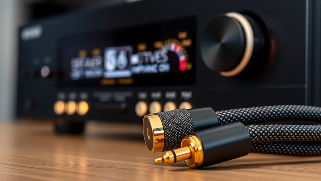 match impedance for optimal sound