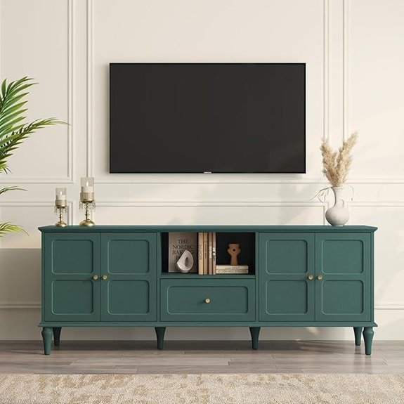 ARTPOWER 67 Mid-Century TV Stand with Storage