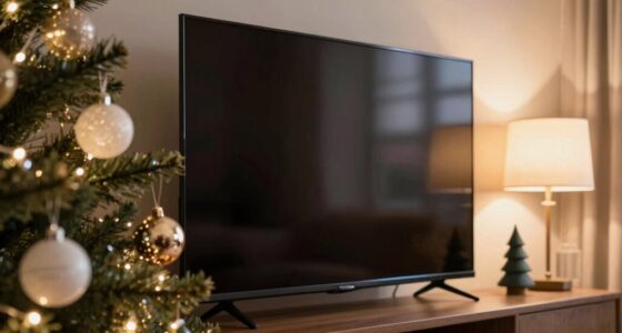 minimize holiday decor glare