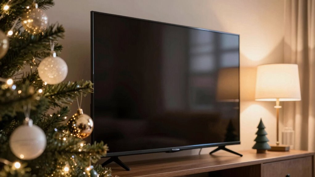 minimize holiday decor glare